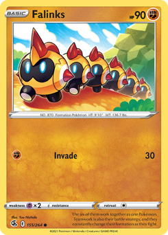 Pokemon Fusion Strike Falinks - 155