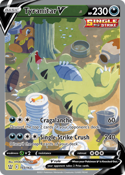 Pokemon Battle Styles Tyranitar V - 155