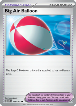 Pokemon 151 Big Air Balloon - 155