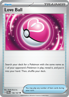 Pokemon Twilight Masquerade Love Ball - 156