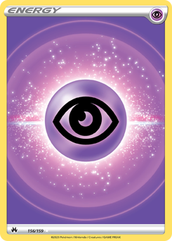 Pokemon Crown Zenith Psychic Energy - 156