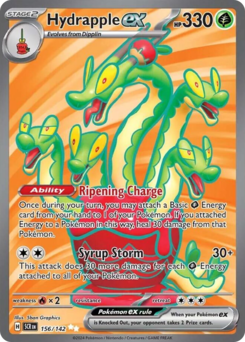 Pokemon Stellar Crown Hydrapple ex - 156