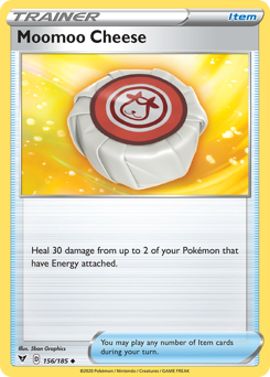 Pokemon Vivid Voltage Moomoo Cheese - 156