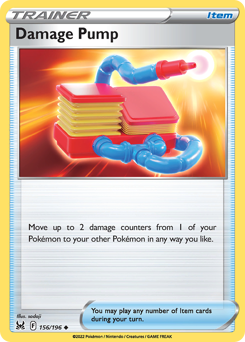 Pokemon Lost Origin Damage Pump - 156