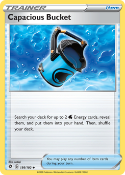 Pokemon Rebel Clash Capacious Bucket - 156