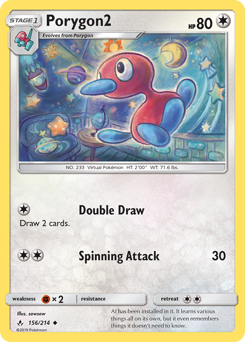 Pokemon Unbroken Bonds Porygon2 - 156
