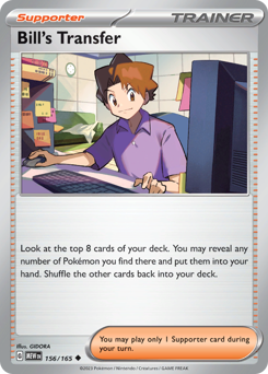 Pokemon 151 Bill's Transfer - 156
