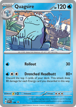 Pokemon Scarlet & Violet Black Star Promos Quagsire - 156