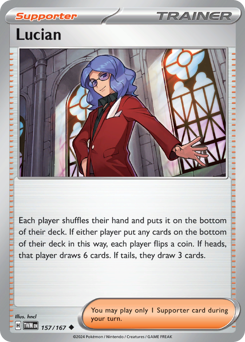 Pokemon Twilight Masquerade Lucian - 157