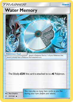 Pokemon Team Up Water Memory - 157