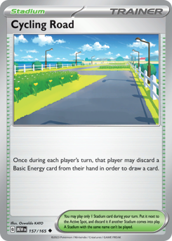 Pokemon 151 Cycling Road - 157