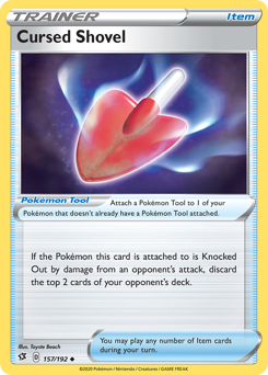 Pokemon Rebel Clash Cursed Shovel - 157