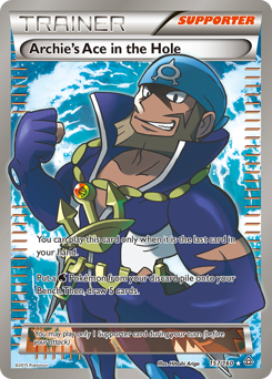 Pokemon Primal Clash Archie's Ace in the Hole - 157