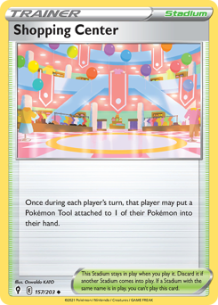 Pokemon Evolving Skies Shopping Center - 157