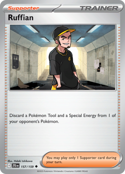 Pokemon Journey Together Ruffian - 157