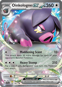 Pokemon Scarlet & Violet Oinkologne ex - 158