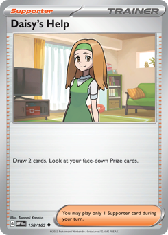 Pokemon 151 Daisy's Help - 158