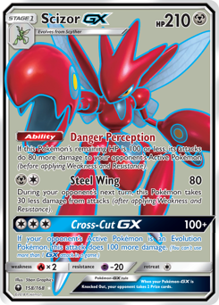 Pokemon Celestial Storm Scizor-GX - 158