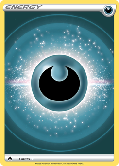 Pokemon Crown Zenith Darkness Energy - 158