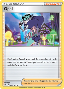 Pokemon Vivid Voltage Opal - 158
