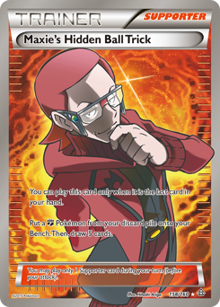 Pokemon Primal Clash Maxie's Hidden Ball Trick - 158