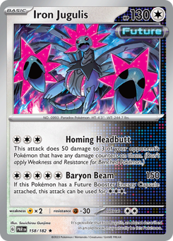Pokemon Paradox Rift Iron Jugulis - 158