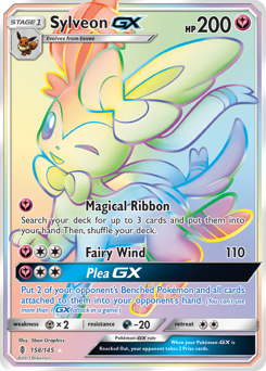 Pokemon Guardians Rising Sylveon-GX - 158