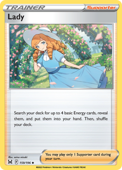 Pokemon Lost Origin Lady - 159