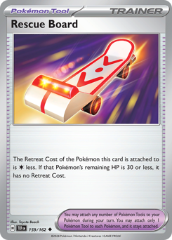 Pokemon Temporal Forces Rescue Board - 159