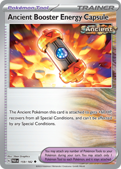 Pokemon Paradox Rift Ancient Booster Energy Capsule - 159