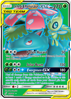 Pokemon Team Up Celebi & Venusaur-GX - 159