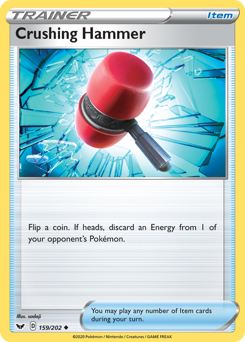 Pokemon Sword & Shield Crushing Hammer - 159