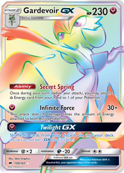 Pokemon Burning Shadows Gardevoir-GX - 159