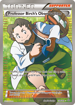 Pokemon Primal Clash Professor Birch's Observations - 159