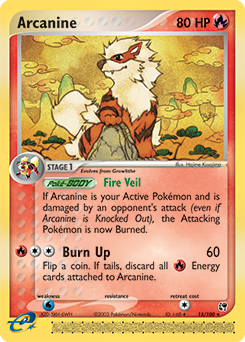 Pokemon Sandstorm Arcanine - 15