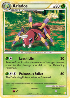 Pokemon HeartGold & SoulSilver Ariados - 15