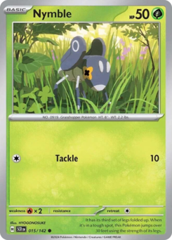 Pokemon Stellar Crown Nymble - 15