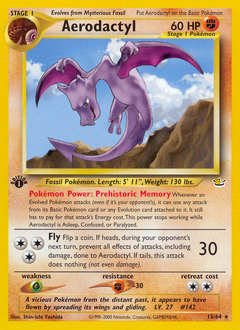 Pokemon Neo Revelation Aerodactyl - 15