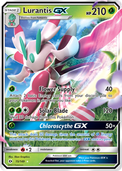 Pokemon Sun & Moon Lurantis-GX - 15