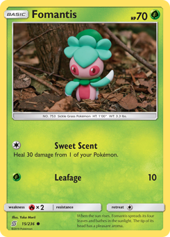 Pokemon Unified Minds Fomantis - 15