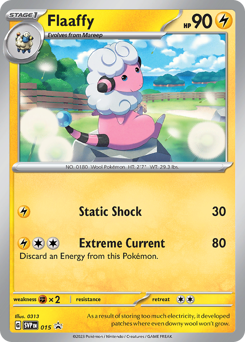 Pokemon Scarlet & Violet Black Star Promos Flaaffy - 15