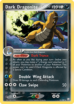 Pokemon Team Rocket Returns Dark Dragonite - 15