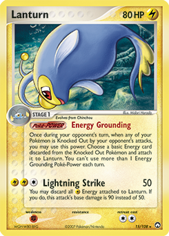 Pokemon Power Keepers Lanturn - 15