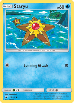 Pokemon Crimson Invasion Staryu - 15