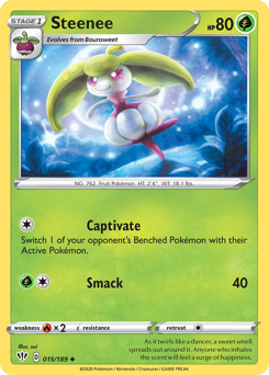 Pokemon Darkness Ablaze Steenee - 15