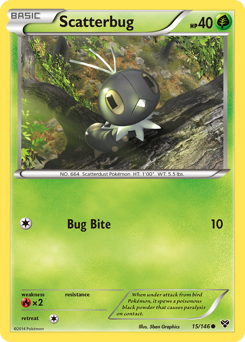 Pokemon XY Scatterbug - 15