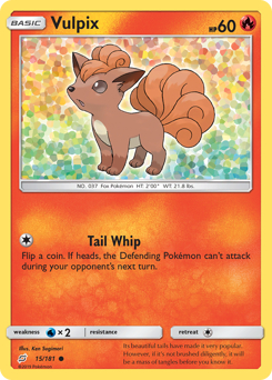 Pokemon Team Up Vulpix - 15