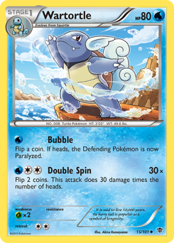 Pokemon Plasma Blast Wartortle - 15