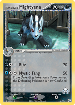 Pokemon Team Magma vs Team Aqua Team Aqua's Mightyena - 15