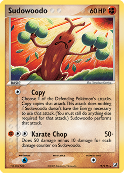 Pokemon Unseen Forces Sudowoodo - 15